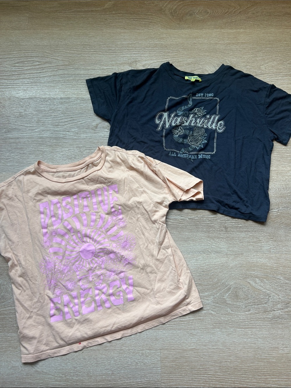 Kids Stitchfix Graphic Tee - 'Positive Energy' & Nashville Styles